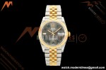 Rolex - Datejust 126233 36mm Jub Flt 904L YG/SS Grey/Rmn Wimbledon Dial ARF SH3235