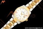 Rolex - Datejust 126233 36mm Oys Flt 904L YG/SS Wht/MOP/Dia ARF SH3235