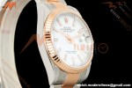 Rolex - Datejust 126231 36mm Oys Flt 904L RG/SS Wht/Stk ARF SH3235 | 롤렉스 - 데이트저스트 126231 36mm 오이스 플렛 904L RG/SS 화이트/스틸 ARF SH3235