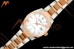 Rolex - Datejust 126231 36mm Oys Flt 904L RG/SS Wht/Stk ARF SH3235 | 롤렉스 - 데이트저스트 126231 36mm 오이스 플렛 904L RG/SS 화이트/스틸 ARF SH3235