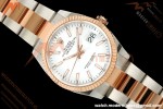 Rolex - Datejust 126231 36mm Oys Flt 904L RG/SS Wht/Stk ARF SH3235 | 롤렉스 - 데이트저스트 126231 36mm 오이스 플렛 904L RG/SS 화이트/스틸 ARF SH3235