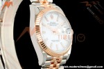 Rolex - Datejust 126231 36mm Jub Flt 904L RG/SS Wht/Stk ARF SH3235 | 롤렉스 - 데이트저스트 126231 36mm 주얼리 플랫 904L RG/SS 화이트/스틸 ARF SH3235