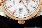 Rolex - Datejust 126231 36mm Jub Flt 904L RG/SS Wht/Stk ARF SH3235 | 롤렉스 - 데이트저스트 126231 36mm 주얼리 플랫 904L RG/SS 화이트/스틸 ARF SH3235
