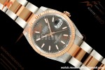 Rolex - Datejust 126231 36mm Oys Flt 904L RG/SS Grey/Stk ARF SH3235