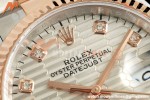 Rolex - Datejust 126231 36mm Oys Flt 904L RG/SS F-Silv/Dia ARF SH3235