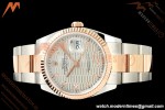 Rolex - Datejust 126231 36mm Oys Flt 904L RG/SS F-Silv/Dia ARF SH3235
