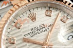 Rolex - Datejust 126231 36mm Jub Flt 904L RG/SS F-Silv/Dia ARF SH3235