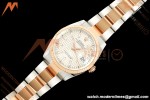 Rolex - Datejust 126231 36mm Oys Flt 904L RG/SS F-Silv/Stk ARF SH3235