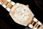 Rolex - Datejust 126231 36mm Oys Flt 904L RG/SS F-Silv/Stk ARF SH3235