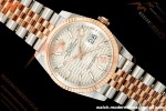 Rolex - Datejust 126231 36mm Jub Flt 904L RG/SS F-Silv/Stk ARF SH3235 | 롤렉스 - 데이트저스트 126231 36mm Jub Flt 904L RG/SS F-Silv/Stk ARF SH3235