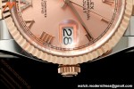 Rolex - Datejust 126231 36mm Jub Flt 904L RG/SS Pink/Rmn ARF SH3235