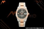 Rolex - Datejust 126231 36mm Oys Flt 904L RG/SS Grey Wimbledon/Roman ARF SH3235