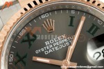 Rolex - Datejust 126231 36mm Oys Flt 904L RG/SS Grey Wimbledon/Roman ARF SH3235