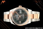Rolex - Datejust 126231 36mm Oys Flt 904L RG/SS Grey Wimbledon/Roman ARF SH3235