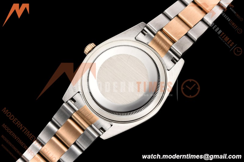 Rolex - Datejust 126301 41mm Oys Smt RG/SS Choco/Stk GDF MY8215 | 롤렉스 - 데이트저스트 126301 41mm 오이즈 스몰 세컨즈 RG/SS 초코/스틸 GDF MY8215