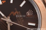 Rolex - Datejust 126301 41mm Oys Smt RG/SS Choco/Stk GDF MY8215 | 롤렉스 - 데이트저스트 126301 41mm 오이즈 스몰 세컨즈 RG/SS 초코/스틸 GDF MY8215
