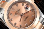Rolex - Datejust 126301 41mm Oys Smt RG/SS Champ/Dia GDF MY8215