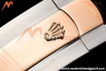 Rolex - Datejust 126301 41mm Oys Smt RG/SS Choco/Dia GDF MY8215 | 롤렉스 - 데이트저스트 126301 41mm 오이즈 스몰 세컨즈 RG/SS 초코/다이아 GDF MY8215