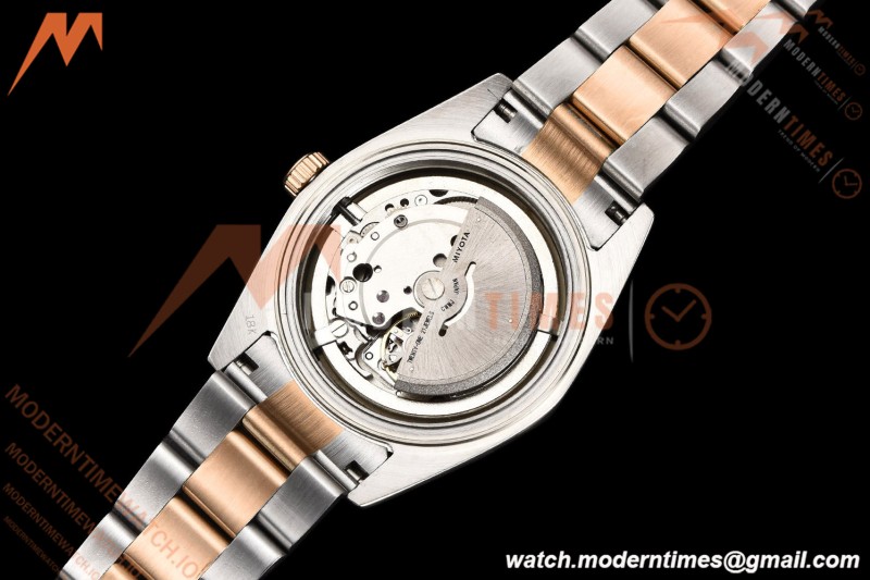 Rolex - Datejust 126301 41mm Oys Smt RG/SS Choco/Dia GDF MY8215 | 롤렉스 - 데이트저스트 126301 41mm 오이즈 스몰 세컨즈 RG/SS 초코/다이아 GDF MY8215