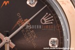 Rolex - Datejust 126301 41mm Oys Smt RG/SS Choco/Dia GDF MY8215 | 롤렉스 - 데이트저스트 126301 41mm 오이즈 스몰 세컨즈 RG/SS 초코/다이아 GDF MY8215