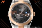 Rolex - Datejust 126301 41mm Oys Smt RG/SS Grey/Rmn GDF MY8215