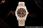 Rolex - Datejust 116231 36mm Jub Flt 316L RG/SS Brn/Dia GMF A2824