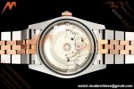 Rolex - Datejust 116231 36mm Jub Flt 316L RG/SS Brn/Dia GMF A2824