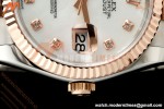 Rolex - Datejust 116231 36mm Jub Flt 316L RG/SS White Mop/Dia GMF A2824