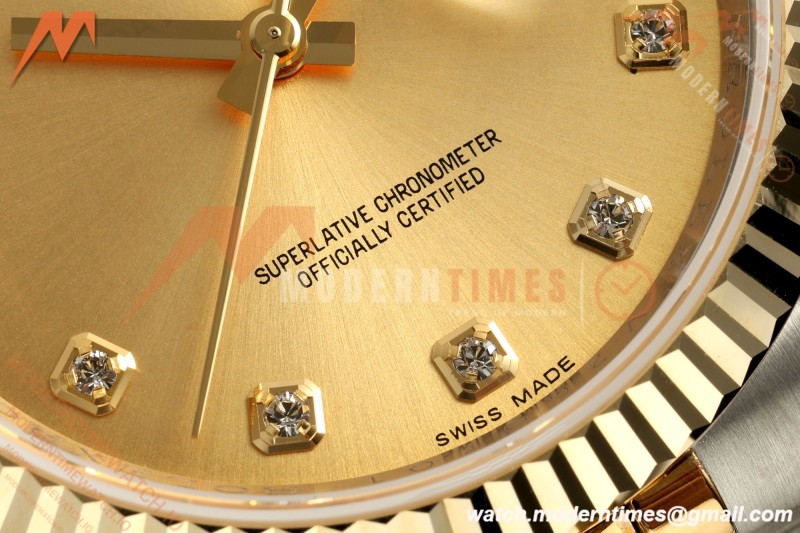 Rolex - Datejust 116233 36mm Jub Flt 316L YG/SS Gold/Dia GMF A2824 | 롤렉스 - 데이트저스트 116233 36mm Jub Flt 316L YG/SS Gold/Dia GMF A2824