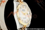 Rolex - Datejust 116233 36mm Jub Flt 316L YG/SS White Mop/Dia GMF VR3135 | 롤렉스 - 데이트저스트 116233 36mm 주브 플랫 316L YG/SS 화이트 모프/다이아 GMF VR3135