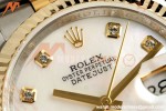 Rolex - Datejust 116233 36mm Jub Flt 316L YG/SS White Mop/Dia GMF VR3135 | 롤렉스 - 데이트저스트 116233 36mm 주브 플랫 316L YG/SS 화이트 모프/다이아 GMF VR3135