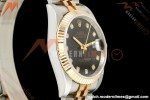 Rolex - Datejust 116233 36mm Jub Flt 316L YG/SS Blk/Dia GMF A2824