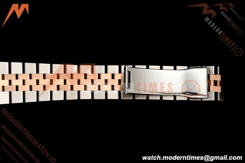 Rolex - Datejust 116231 36mm Jub Flt 316L RG/SS Brn/Dia GMF VR3135