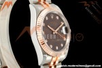 Rolex - Datejust 116231 36mm Jub Flt 316L RG/SS Brn/Dia GMF VR3135