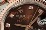 Rolex - Datejust 116231 36mm Jub Flt 316L RG/SS Brn/Dia GMF VR3135