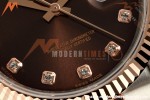 Rolex - Datejust 116231 36mm Jub Flt 316L RG/SS Brn/Dia GMF VR3135