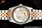 Rolex - Datejust 116231 36mm Jub Flt 316L RG/SS Brn/Dia GMF VR3135