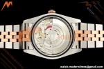 Rolex - Datejust 116231 36mm Jub Flt 316L RG/SS Brn/Dia GMF VR3135
