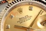 Rolex - Datejust 116233 36mm Jub Flt 316L YG/SS Gold/Dia GMF VR3135