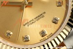 Rolex - Datejust 116233 36mm Jub Flt 316L YG/SS Gold/Dia GMF VR3135