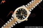 Rolex - Datejust 116233 36mm Jub Flt 316L YG/SS Blk/Dia GMF VR3135
