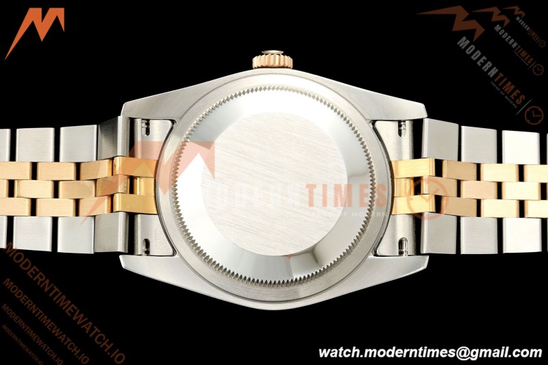 Rolex - Datejust 116233 36mm Jub Flt 316L YG/SS Blk/Dia GMF VR3135