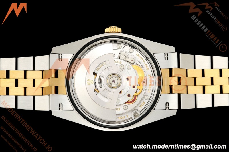 Rolex - Datejust 126283RBR 36mm Jub Diamond 904L YG/SS/DIA Grey/Rmn VSF VS3235