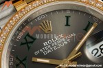Rolex - Datejust 126283RBR 36mm Jub Diamond 904L YG/SS/DIA Grey/Rmn VSF VS3235