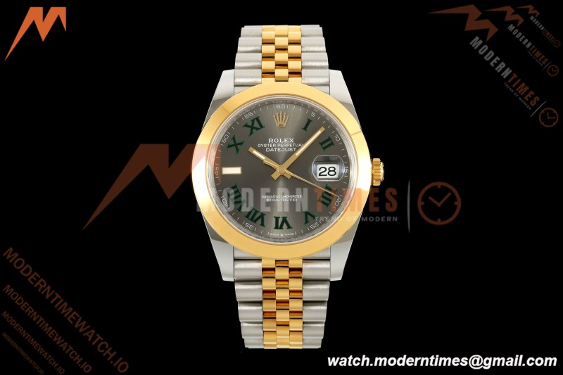 Rolex - Datejust 126303 41mm Jub Smt 904L YG/SS Grey/Rmn VSF VS3235