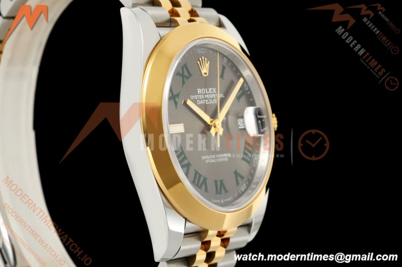 Rolex - Datejust 126303 41mm Jub Smt 904L YG/SS Grey/Rmn VSF VS3235
