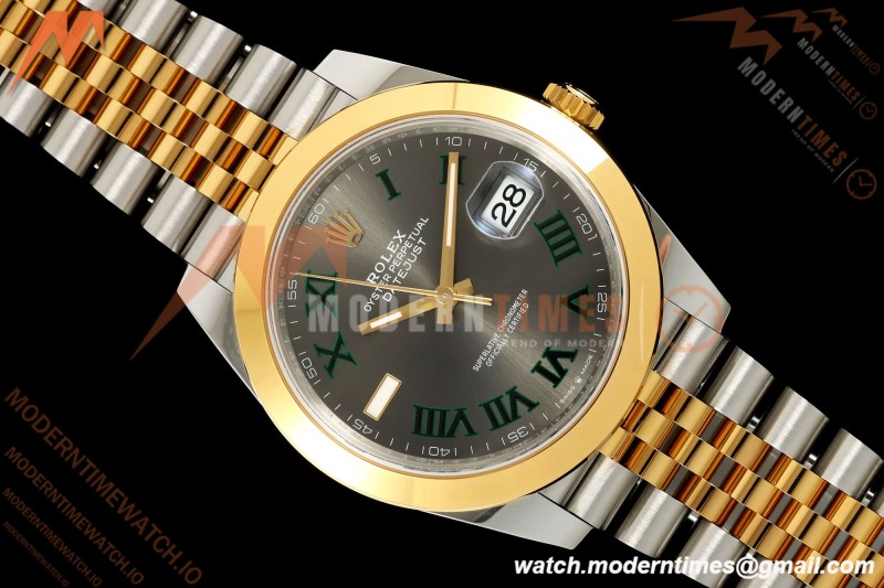 Rolex - Datejust 126303 41mm Jub Smt 904L YG/SS Grey/Rmn VSF VS3235