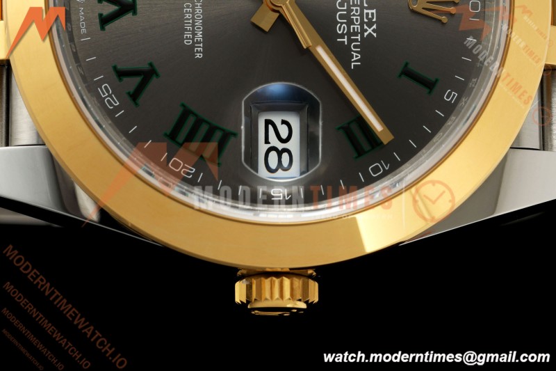 Rolex - Datejust 126303 41mm Jub Smt 904L YG/SS Grey/Rmn VSF VS3235