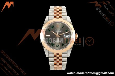 Rolex - Datejust 126301 41mm Jub Smt 904L RG/SS Grey/Rmn VSF VS3235