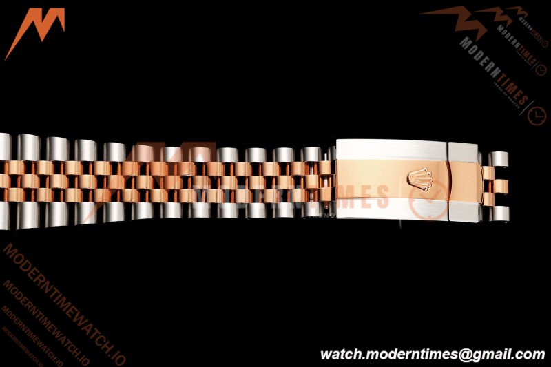 Rolex - Datejust 126301 41mm Jub Smt 904L RG/SS Grey/Rmn VSF VS3235 | 롤렉스 - 데이트저스트 126301 41mm 주브 스몰 세컨드 904L RG/SS 그레이/Rmn VSF VS3235